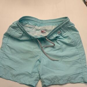 MC2 Saint Barth Light Blue Kids Swim Trunks